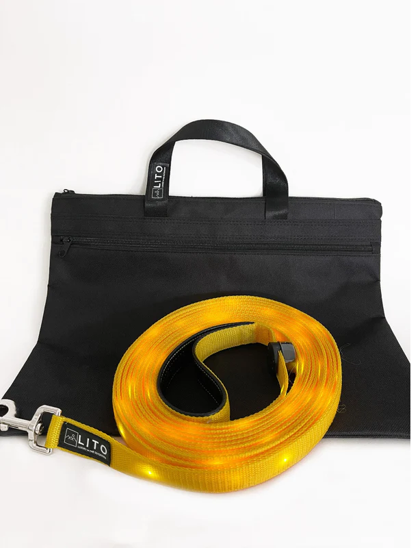 Illuminating the Path: Discovering the Perfect Blend of Safety and Elegance with LITO’s Luxury Dog Leashes